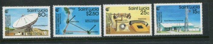 St Lucia #914-7 MNH