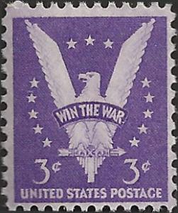 # 905 MINT NEVER HINGED WIN THE WAR