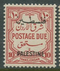 STAMP STATION PERTH Jordan #NJ5  Postage Due Palestine MVLH CV$5.00