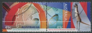 AUSTRALIA 2001 - 49c USED PAIR
