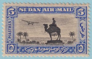 SUDAN C13 AIRMAIL  MINT NEVER HINGED OG ** NO FAULTS VERY FINE! - PZF