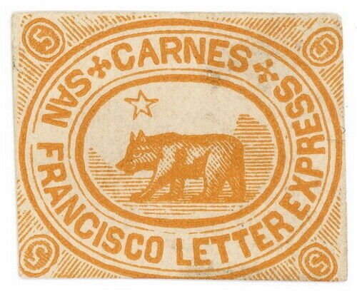 (I.B) US Local Post : Carnes City Letter Express 5c (San Francisco)