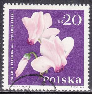 Poland 1279 Cyclamen 1964