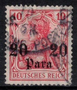 Germany - Offices in Turkey - Scott 44 w/ Circular Cancel