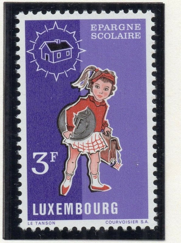 Luxembourg 1971 Early Issue Fine Mint Hinged 3F. NW-135484