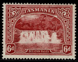 AUSTRALIA - Tasmania QV SG236, 6d lake, M MINT. Cat £32.