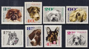 Poland 1637-1643 Dogs MNH VF