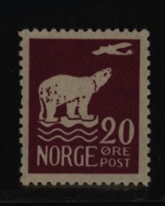 Norway #109  Single (Airplane)