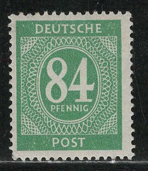 Germany AM Post Scott # 555, mint hr