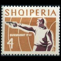 ALBANIA 1965 - Scott# 812 Shooting Championships 4l LH