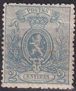 Belgium #25  F-VF Unused  CV $140.00 (Z8367)