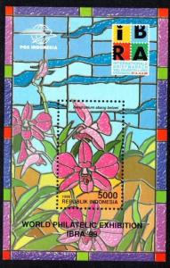 INDONESIA - FLOWERS - ORCHIDS - IBRA99 - M/S - 1999 -