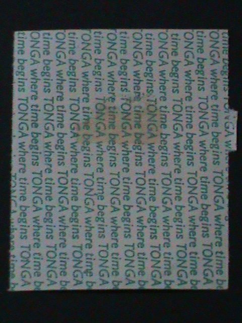 ​TONGA-1970-SC# 257-LOVELY BEAUTIFUL-COCONUT SHAPE CUT- CTO VF-HARD TO FIND