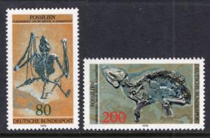 Germany 1275-1276 Fossils MNH VF