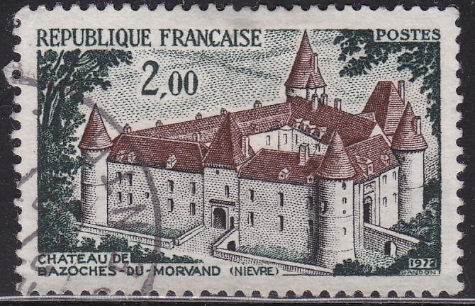 France 1336 USED 1972 Bazoches-du-Morvand Chateux 2Fr