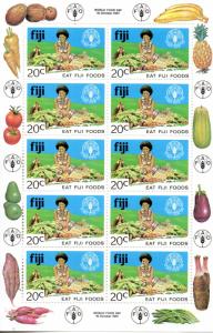 Fiji 449 MNH sheetlet ..