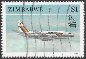 Zimbabwe 1990 Scott # 630 used. Free Shipping for All Additional Items
