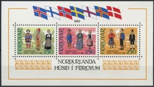 1983 Faroe Islands 90-92/B1 NORDIC HOUSE [COSTUMES]  11,00 €