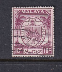 Malaya Negri Sembilan 1949 Sc 46 10c Used