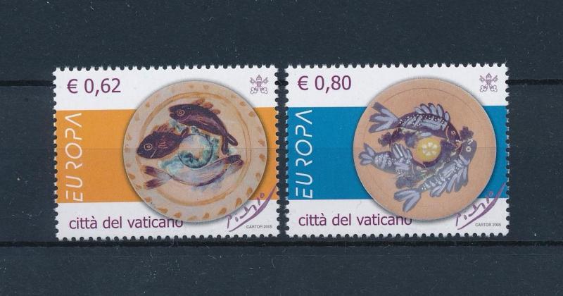 [46803] Vatican City 2005 Marine life Fish Picasso MNH