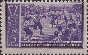 # 855 MNH - SCV-1.75 - BASEBALL CENTENNIAL
