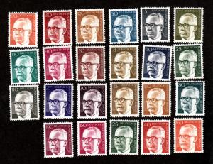 Germany Berlin # 9N284-9N301 Mint Never Hinged!