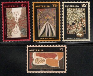 AUSTRALIA Scott 1307-1310  MNH** Modern Art stamp set