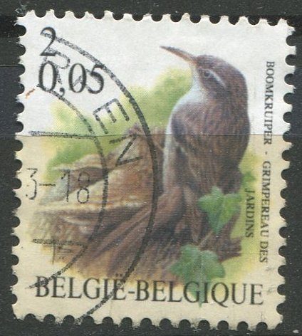 Belgium Sc#1786 Used, , Birds of Buzin (2000)