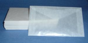 Glassine Envelopes #8-4 1/2 X 6 5/8 ,Lot 1000, 00046