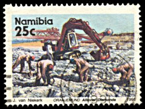 Namibia 680, used, Alluvial Diamond Mine