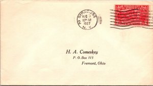 FDC 1927 SC #644 - No Cachet - Syracuse, Ny - Single - F60498