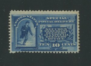 1885 United States Special Delivery Stamp #E1 Mint Lightly Hinged Original Gum