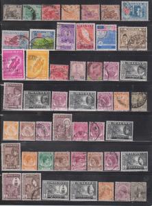 MALAYA - Collection Of Used Stamps - Good Value