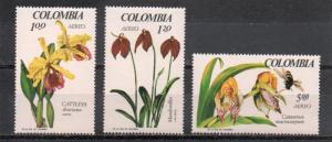 Colombia C489-C491 MNH