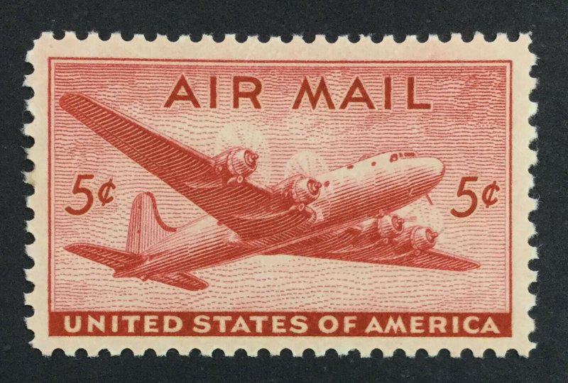 MOMEN: US STAMPS #C32 MINT OG NH LOT #42350