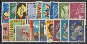 Ghana SC 92-109 Mint, Never Hinged