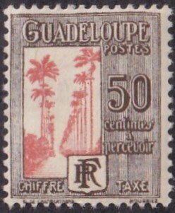 Guadeloupe #J33 Mint
