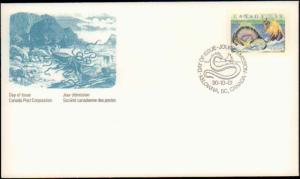 Canada, First Day Cover, Marine Life