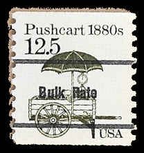 PCBstamps   US #2133a (=) 12.5c Pushcart,coil, MNH, (8)