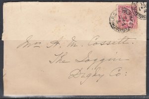 Canada - Feb 1911 Halifax & Yarmouth RPO Domestic Cover