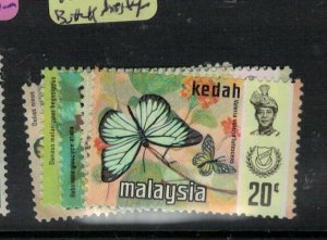 Malaysia Kedah SG 124-5, 128-30 Butterfly MNH (2exb) 