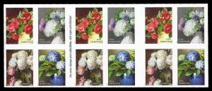PCBstamps  US #5237/5240b Bk Pane $9.80(5x4x{49c})Flowers, MNH, (3)