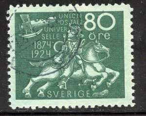 Sweden # 224, Used.