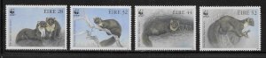 Ireland 868-871 World Wildlife Fund MNH c.v. $6.75