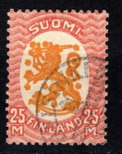 Finland #110 F-VF Used CV $26.00 (X4505)