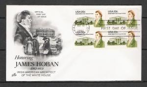 US #1936 James Hoban FDC