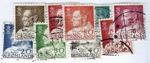 Greenland SC#53 Used F-VF SCV$16.50..!!