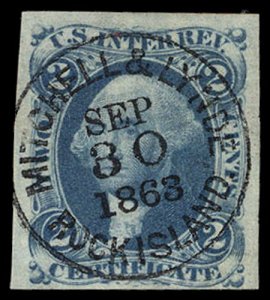 U.S. REV. FIRST ISSUE R7a  Used (ID # 97219)