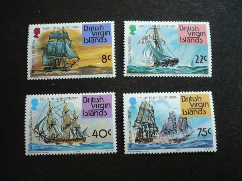 Stamps-British Virgin Islands-Scott#309-312-Mint Never Hinged Set of 4 Stamps