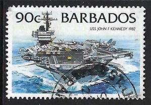 Barbados 882 VFU SHIP T844-6